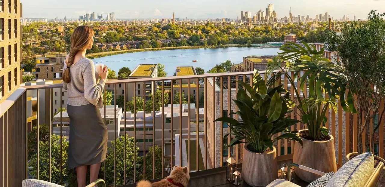 2 Bedroom Penthouse for Sale Finsbury Park London Woodberry Down — Finsbury Park