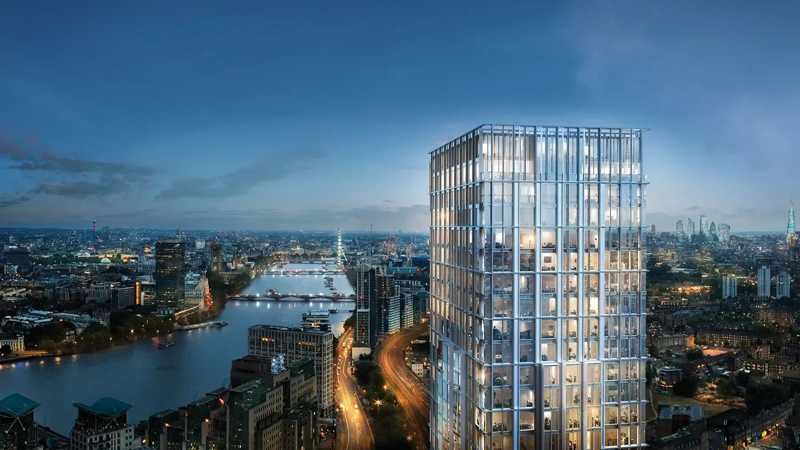 3 Bedroom Apartment for Sale in Nine Elms at DAMAC Tower SW8 — Nine Elms