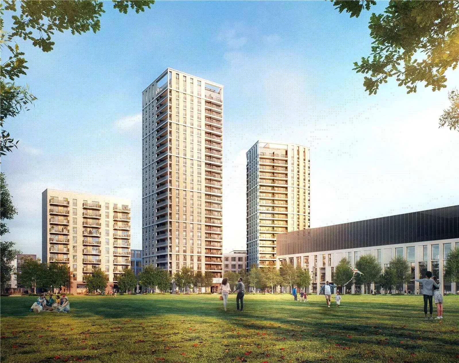 1 Bedroom Apartment for Sale in Shoreditch Parkside London — Shoreditch