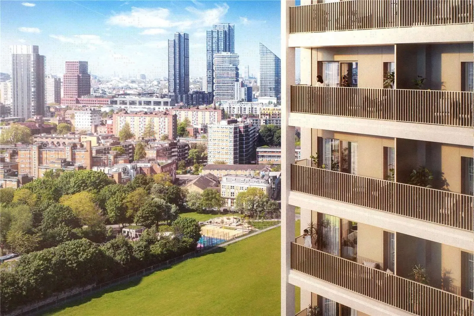 2 Bedroom Apartment for Sale in Shoreditch Parkside London — Shoreditch