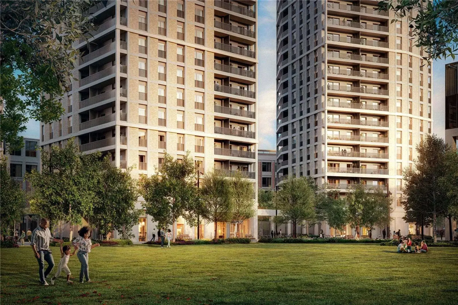 1 Bedroom Apartment for Sale in Shoreditch Parkside London — Shoreditch