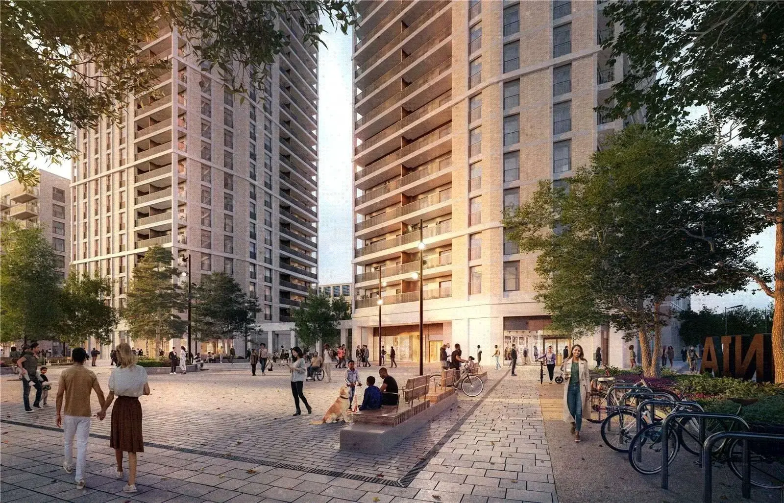 2 Bedroom Apartment for Sale in Shoreditch Parkside London — Shoreditch