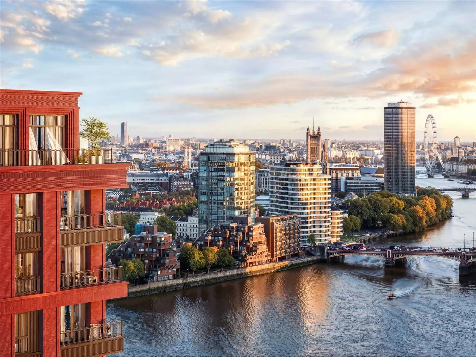 1 Bedroom Apartment for Sale in Nine Elms Embassy Gardens — Nine Elms