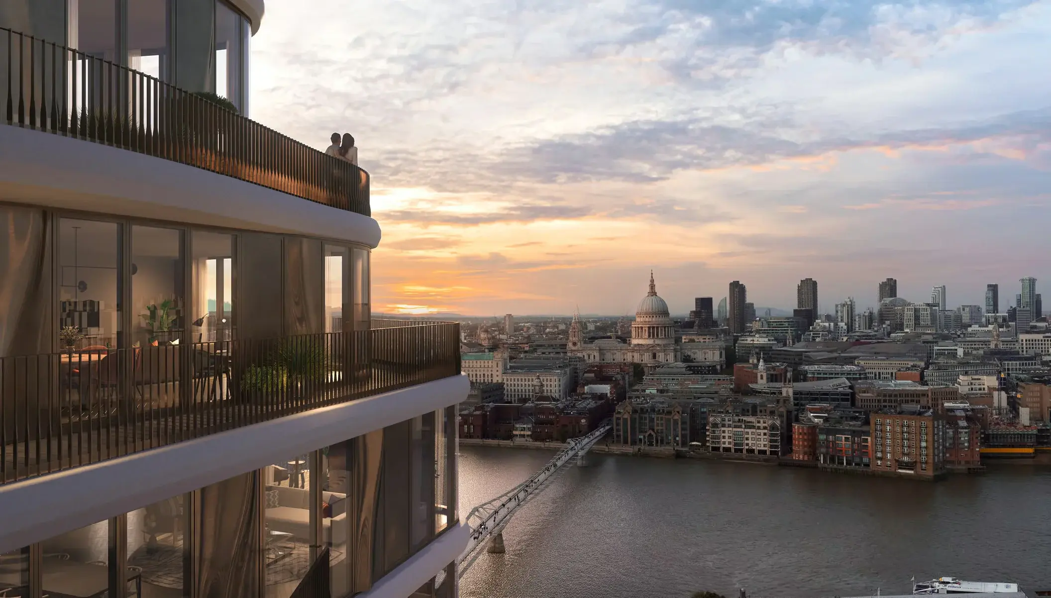 3 Bedroom Apartment for Sale in Bankside London Triptych — Bankside