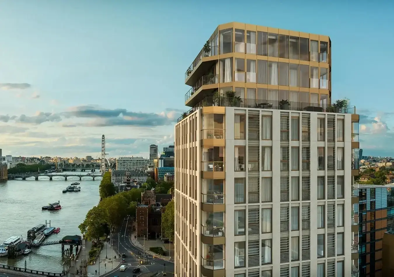 2 Bedroom Apartment for Sale in Albert Embankment Westminster Tower — Albert Embankment