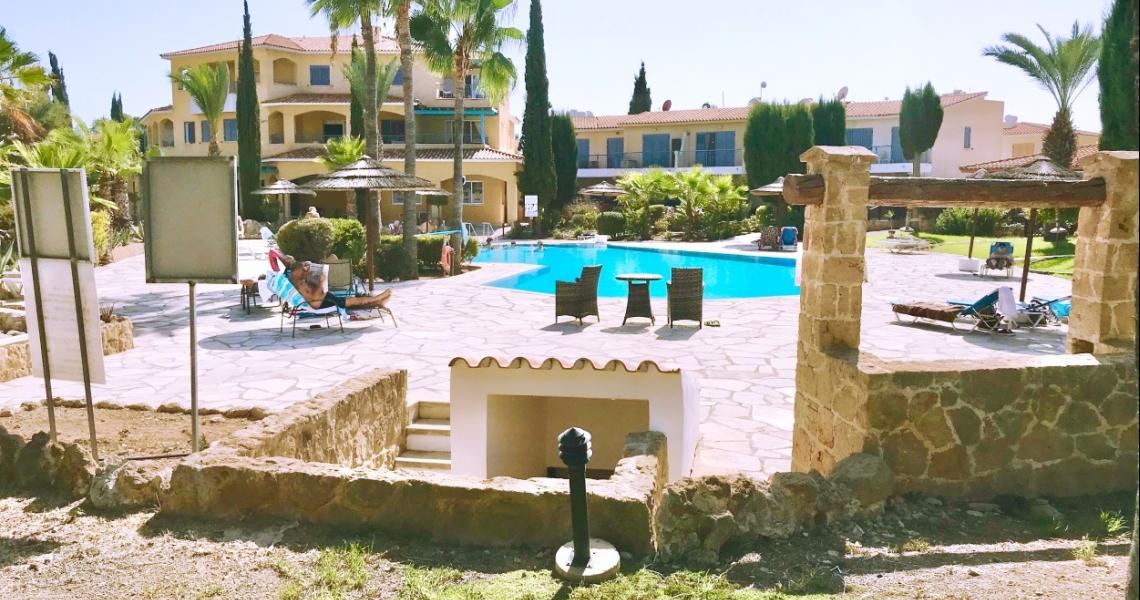 2-Bedroom Ground Apartment in Prestige Gated complex, Tombs of Kings — Kato Paphos, Tombs Of Kings