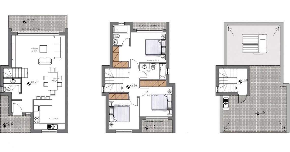 Three-bedroom deluxe villa with roof terrace in highly desirable area — photo 3