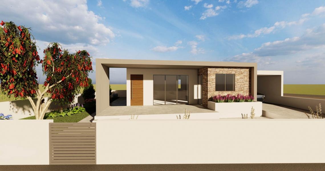Project of a stylish bungalow with 2 bedrooms — photo 4