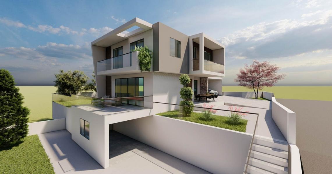 Stylish villa with 3 and 4 bedrooms in Mesa Chorio, Paphos — photo 2