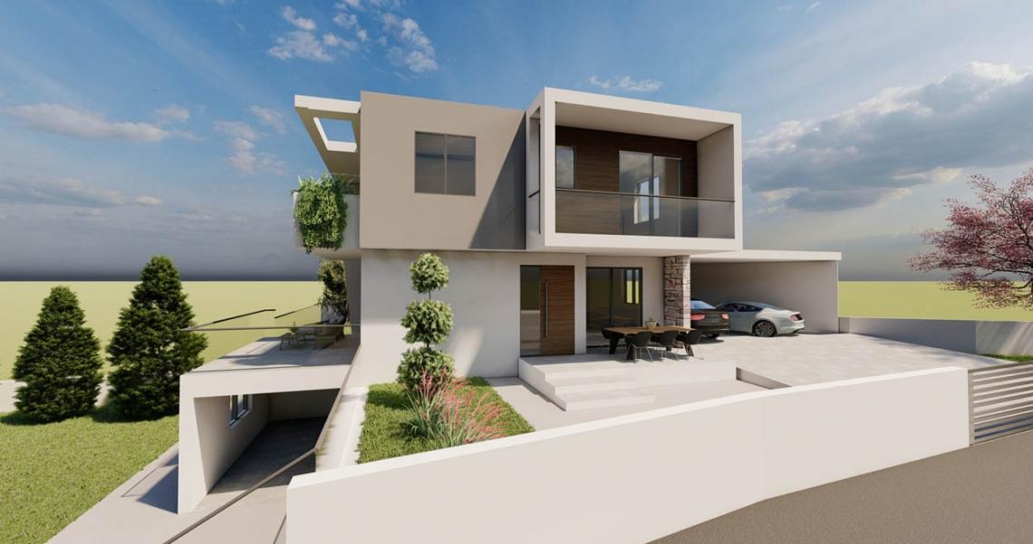 Stylish villa with 3 and 4 bedrooms in Mesa Chorio, Paphos — photo 4