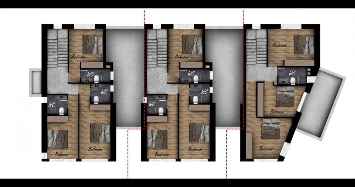Modern 3-bedroom houses in popular area — photo 3