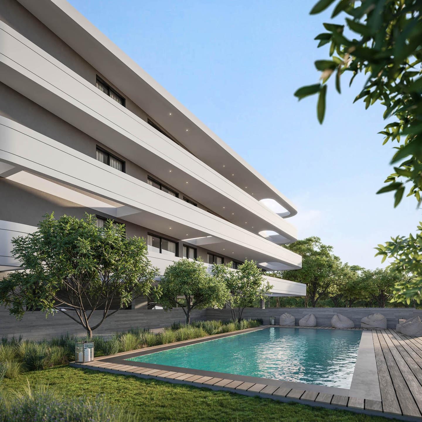 Luxury 2-Bedroom Apartment in very modern block — Limassol