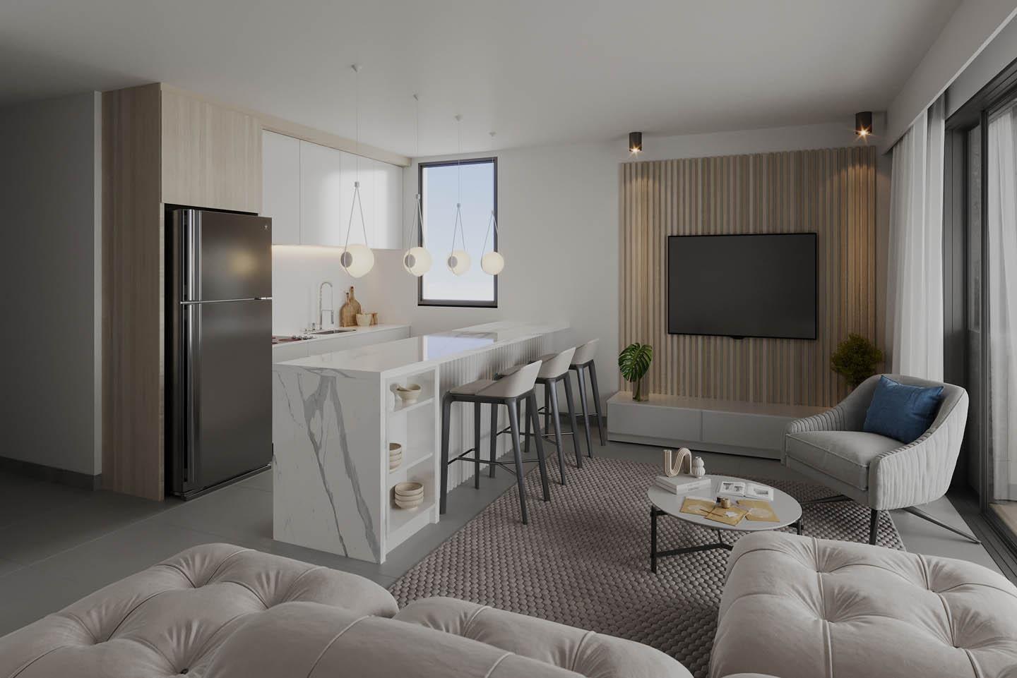 New city apartment with two bedrooms — photo 6