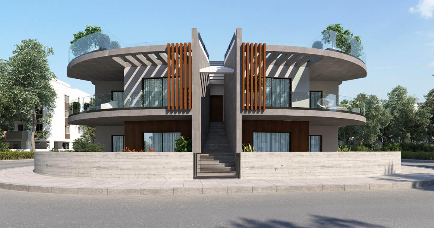 NEW 3-bedroom apartment on the Mediterranean coast — Geroskipou
