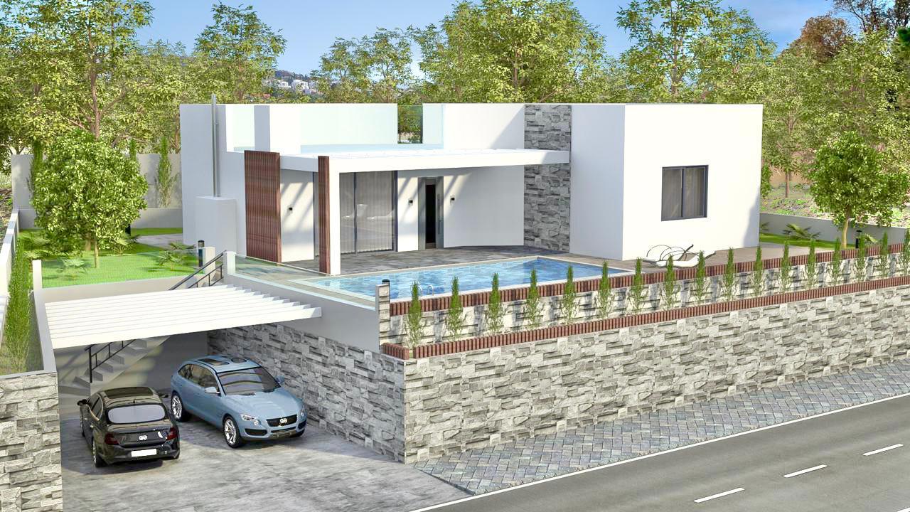 New bungalow, with amazing mountain views — main photo