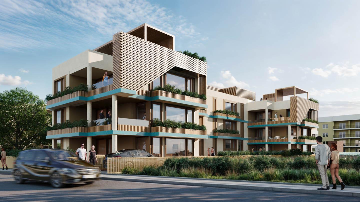 Renovated apartment with 1 bedroom in modern complex — main photo