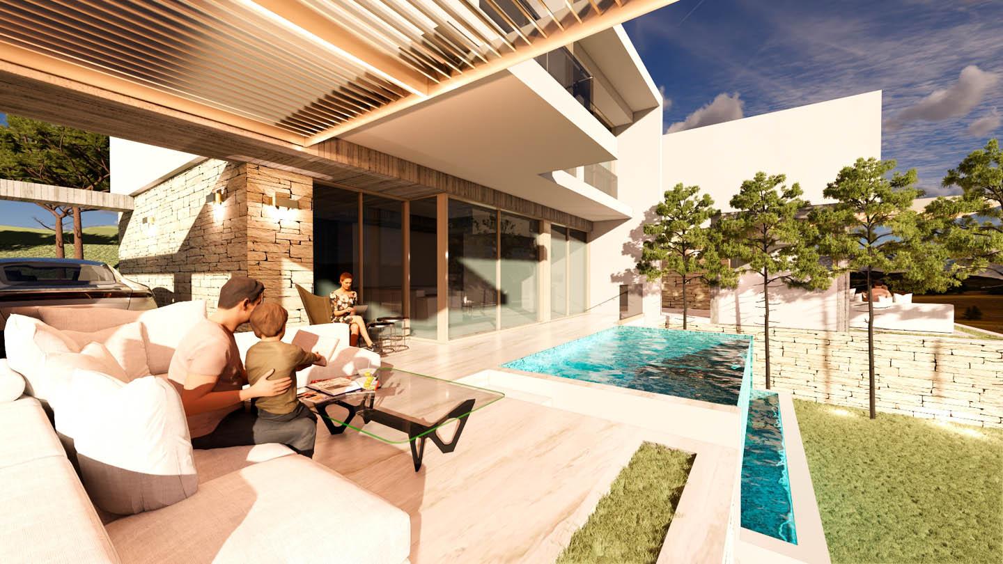 Modern 3-Bedroom Villa with Striking Interior — Tsada