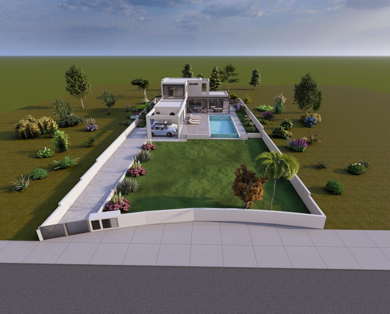3-Bedroom Villa with Surrounding Views in Tsada — photo 2