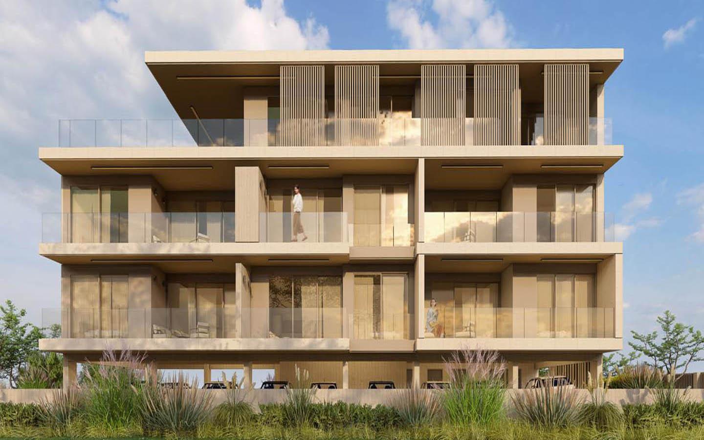 Modern One-Bedroom Apartment with Stunning Sea Views — Paphos