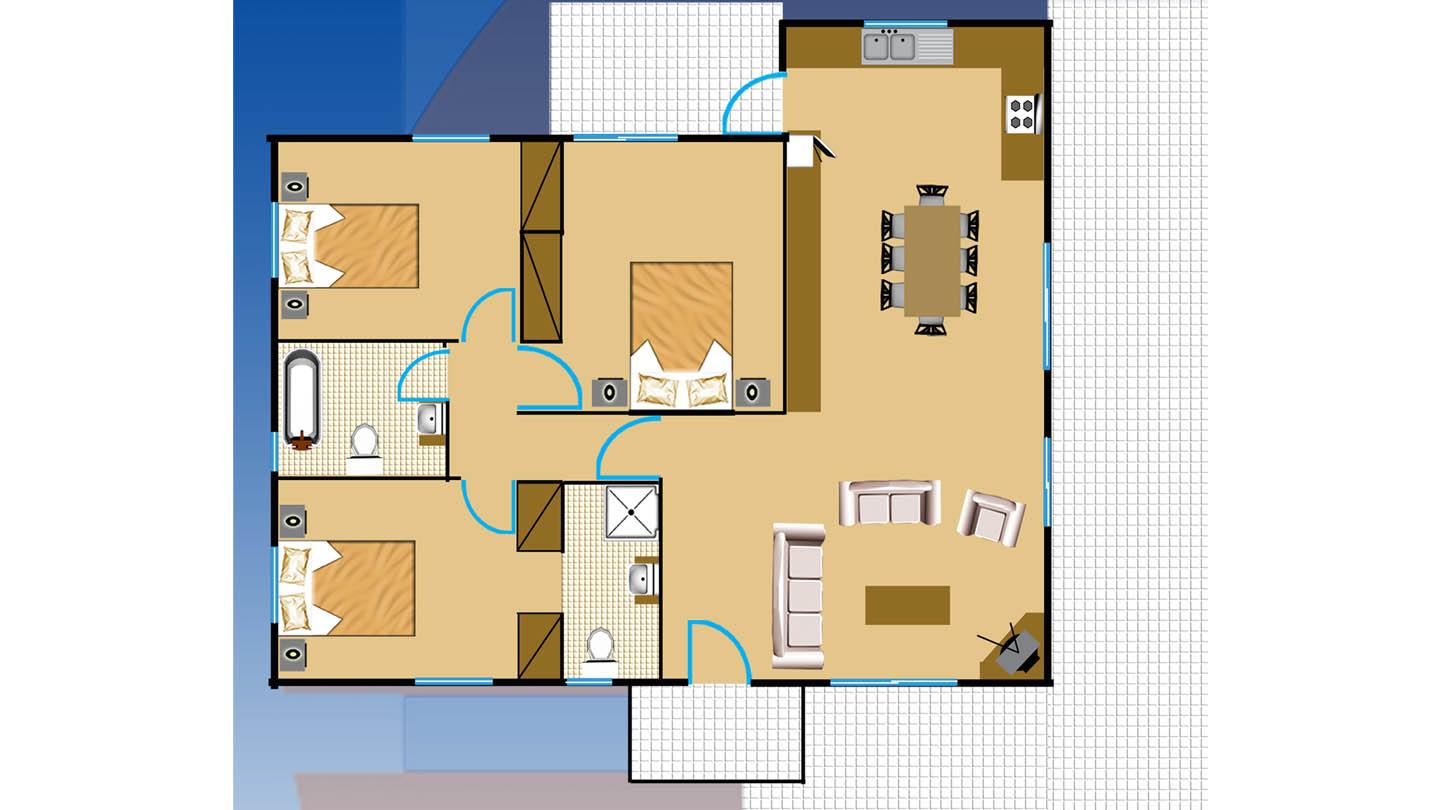 Spacious 3-Bedroom Bungalow with Panoramic Views of Valleys — photo 3
