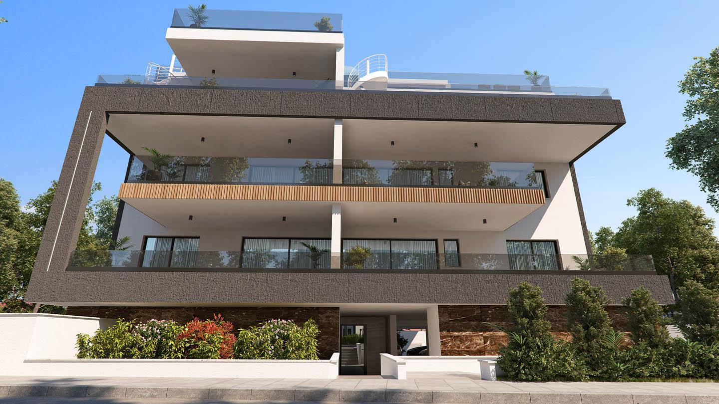 1-Bedroom Apartment with Sea View in an Architecturally Striking Residence — main photo