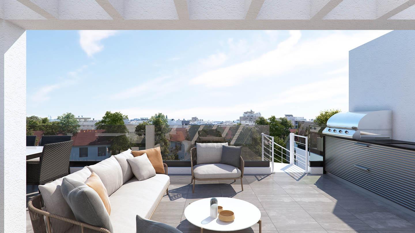 1-Bedroom Apartment with Sea View in an Architecturally Striking Residence — photo 3