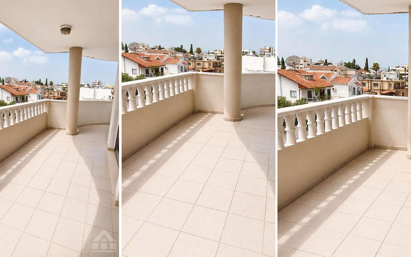 2-Bedroom Apartment with a Spacious Corner Balcony — City Center