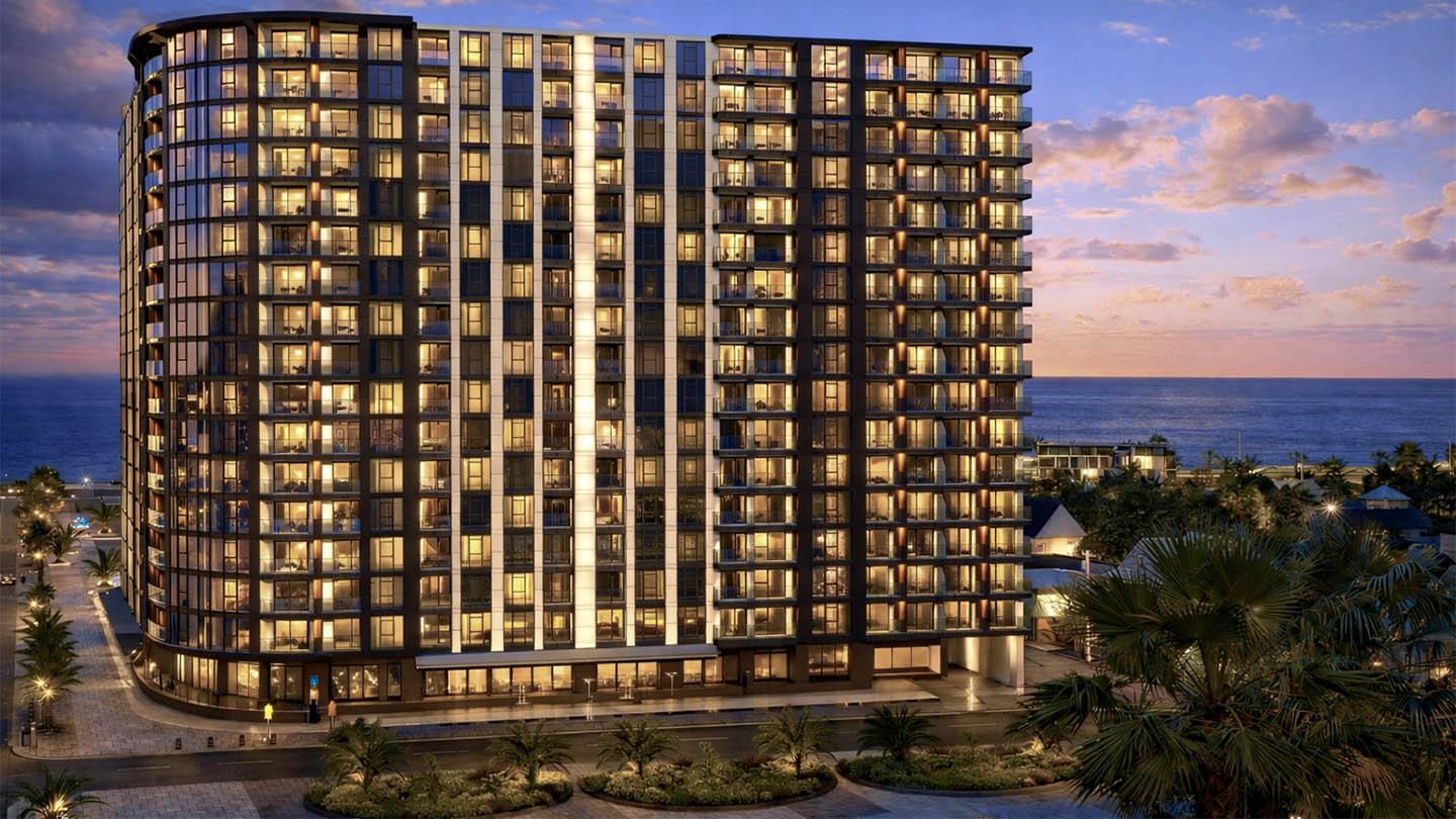 Luxury Apartments in an Exclusive Seafront Complex in Batumi — City Center