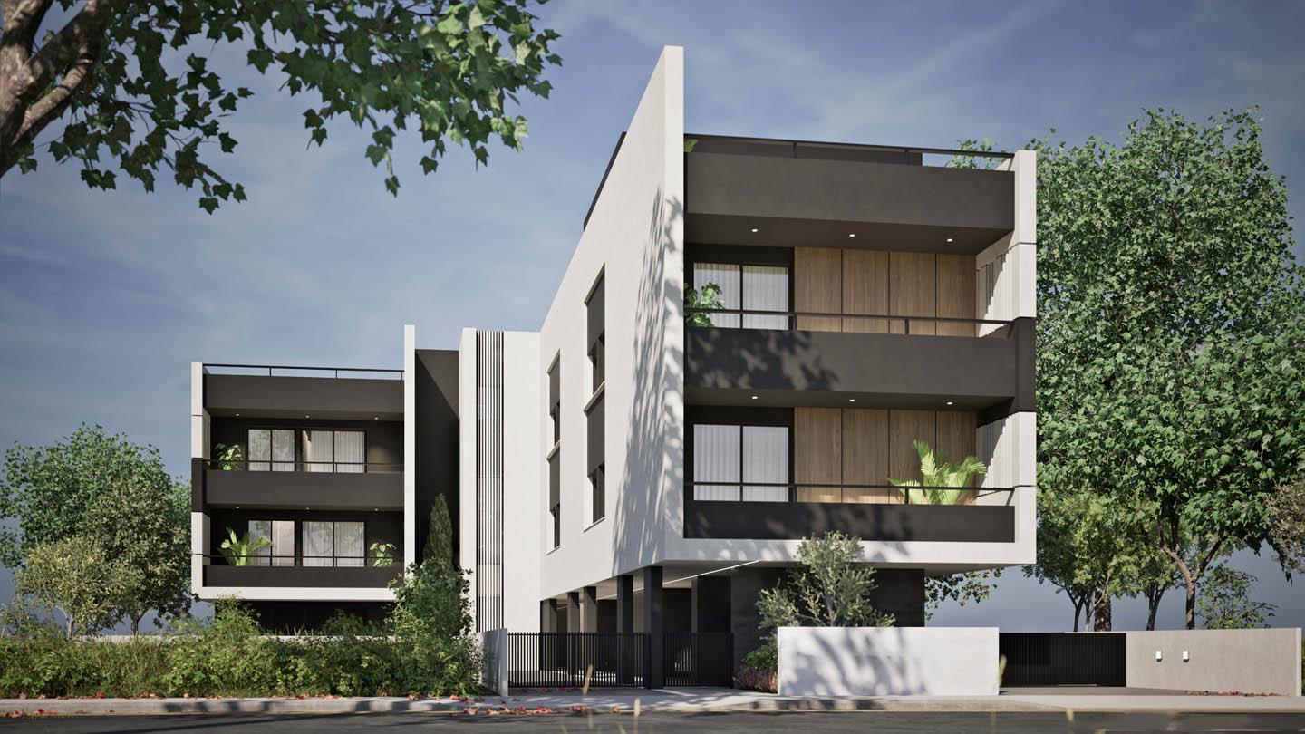 Modern 2-Bedroom Apartment with a Large Private Terrace — Paphos