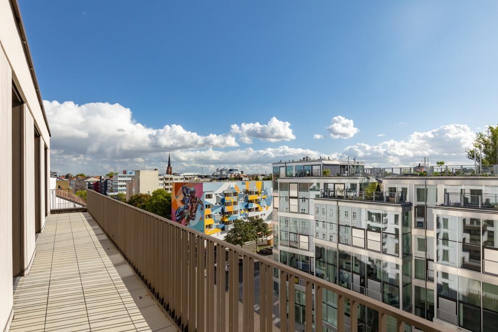 - This beautiful new construction project is located near Kurfurstendamm, in the most popular area of Berlin — Schoneberg