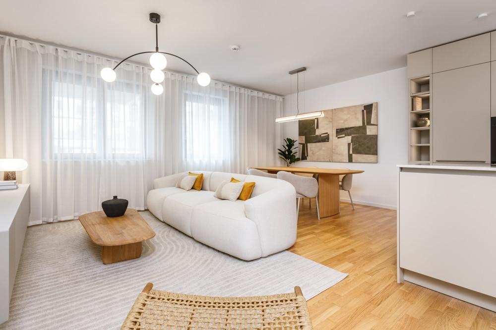 - This beautiful new construction project is located near Kurfurstendamm, in the most popular area of Berlin — Schoneberg