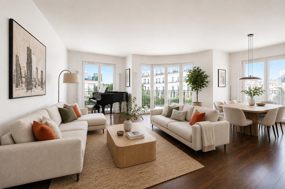 - Situated in one of Berlin's most dynamic and well-connected neighborhoods, this exceptional fifth-floor residence offers refined living — Tiergarten