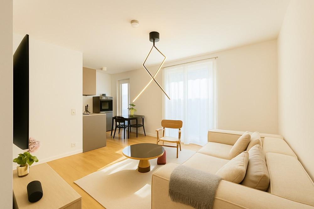 - Urban living meets timeless comfort: This high-quality 2-room apartment is located in a modern, recently built residential complex - just — Friedrichshain