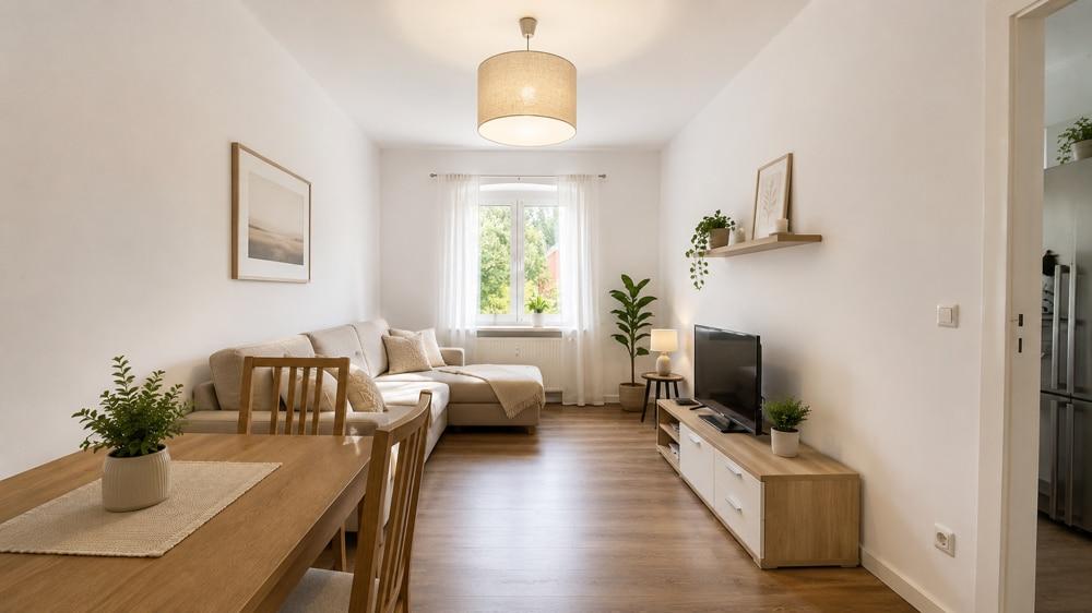 - This attractive three-room apartment offers a versatile layout and the opportunity to create a comfortable home in the popular Berlin — Kopenick